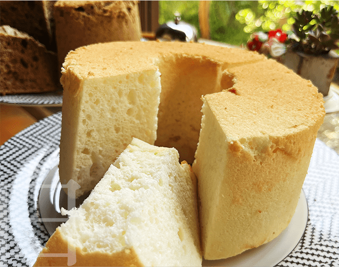 シフォンケーキの画像